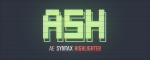 ASH Syntax Highlighter