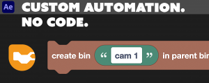 Automation Blocks for After Effects