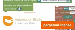 Automation Blocks for After Effects