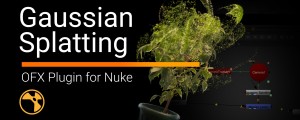 Gaussian Splatting for Nuke