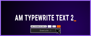 AM Typewrite Text 2