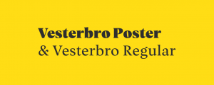 Vesterbro - Animated Typeface