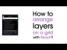 How to Arrange Layers on a Grid in After Effects using Reach