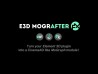 E3D MOGRAFTER FX toolkit for Element 3D