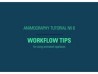 Animography Workflow Tips