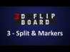3D Flip Book Tutorial: Split & Markers