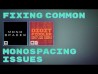 Fixing Common Monospacing Issues - After Effects Plugin Tutorial