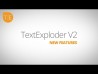 TextExploder V2 for After Effects - New Features
