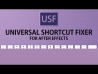 Universal Shortcut Fixer for After Effects Tutorial