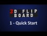 3D Flip Board Quick Start