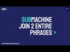 SubMachine - Join 2 Entire Subtitle Phrases