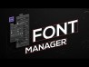 Font Manager Promo