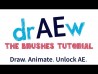 Discover the brushes from drAEw, the Drawing tool for After Effects
