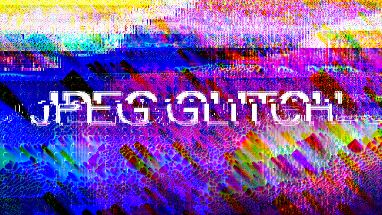 JPEG glitch