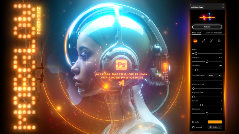 mobGlow Photoshop Plugin