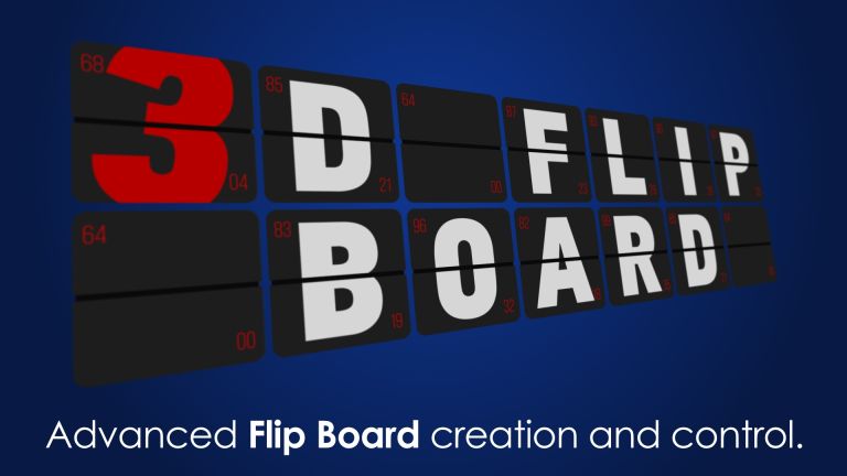 3D Flip Board