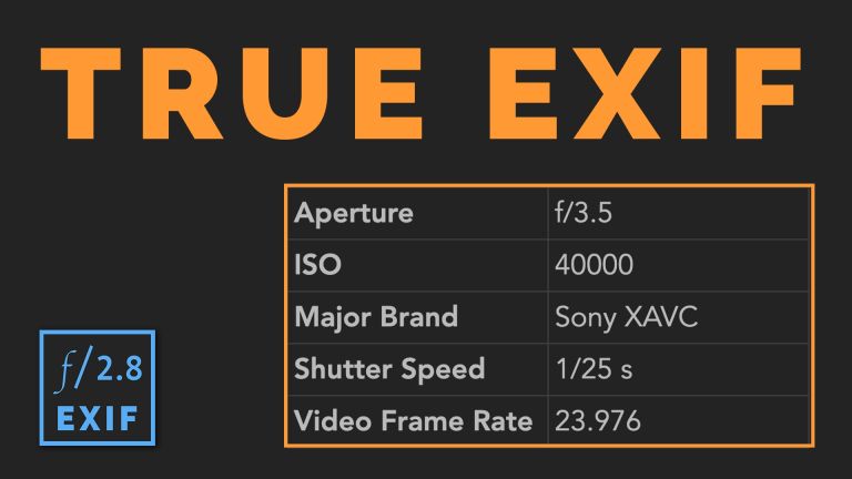 True Exif