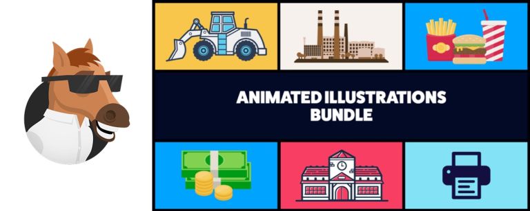Animated Illustrations bundle for Animation Composer
