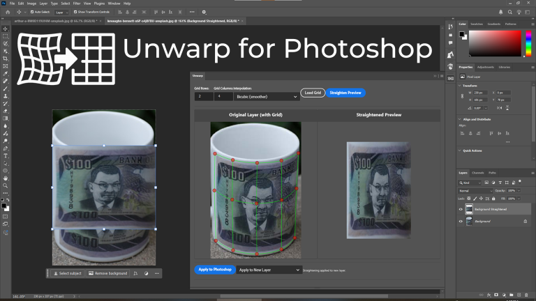 Unwarp for Photoshop