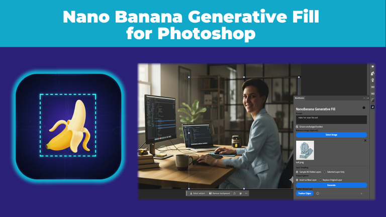Nano Banana Generative Fill for Photoshop