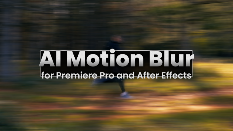 AI Motion Blur
