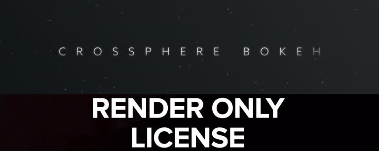 Crossphere Bokeh Render Only