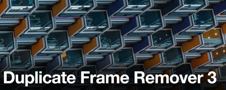 Duplicate Frame Remover 3