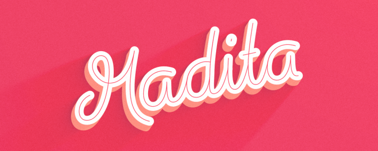 Madita - Animated Typeface