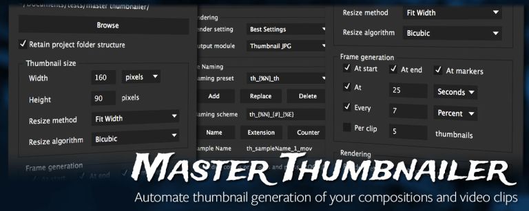 CI Master Thumbnailer