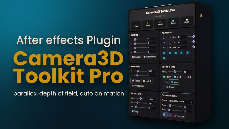Camera 3D Toolkit Pro 