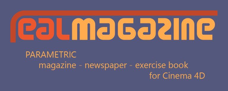 Realmagazine for Cinema 4D