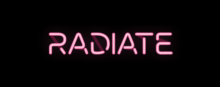 Radiate Bold - Animated Typeface