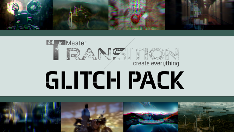 Glitch Preset Pack for TRANSITION MASTER 2
