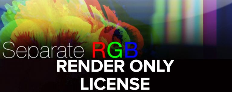 Separate RGB Render Only