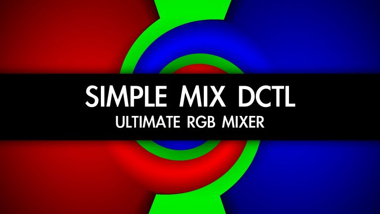 Simple Mix DCTL