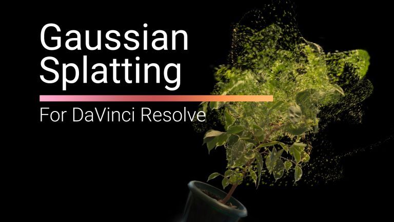 Gaussian Splatting for DaVinci Resolve