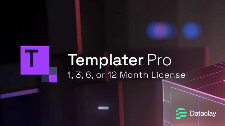 Templater Pro Subscription Upfront