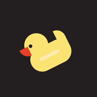 Duck on a wave