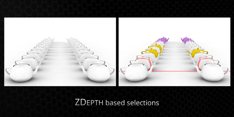EFX Render Elements Z Depth Tools - Compositing Tools - After Effects