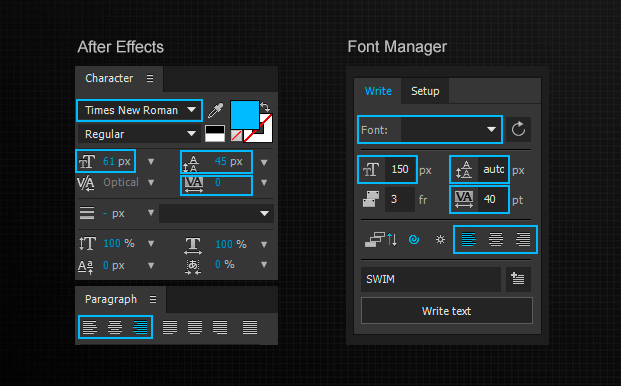 download fontmanager after effects