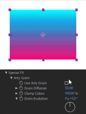 FX gradient - SFX Arty Grain overview
