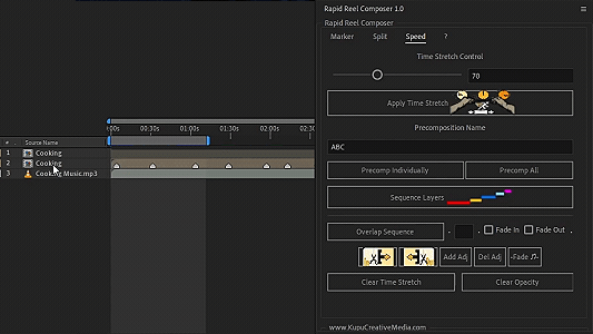 Layers To Comp Marker Button