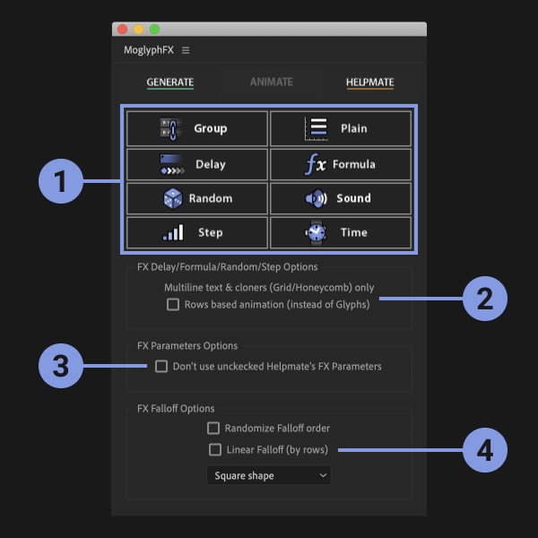 Moglyph FX - UI Animate Tab