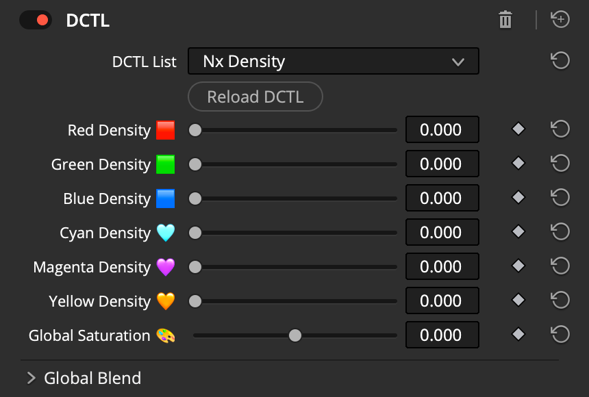 Color Density DCTL