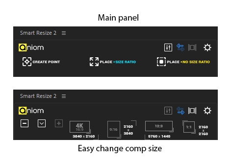 New flexible wide layout