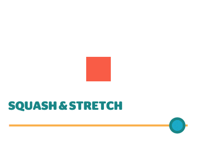 Control the amount of deformation with the Squash & Stretch parameter