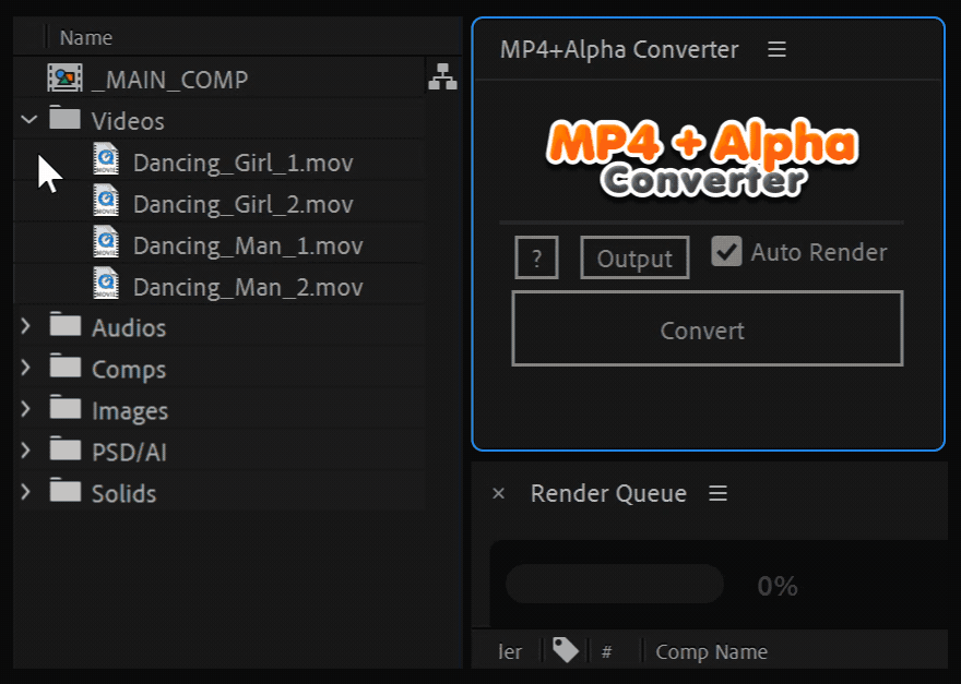 Como converter gif em vídeo (MP4)  Photoshop e Media Encoder CC 2020 