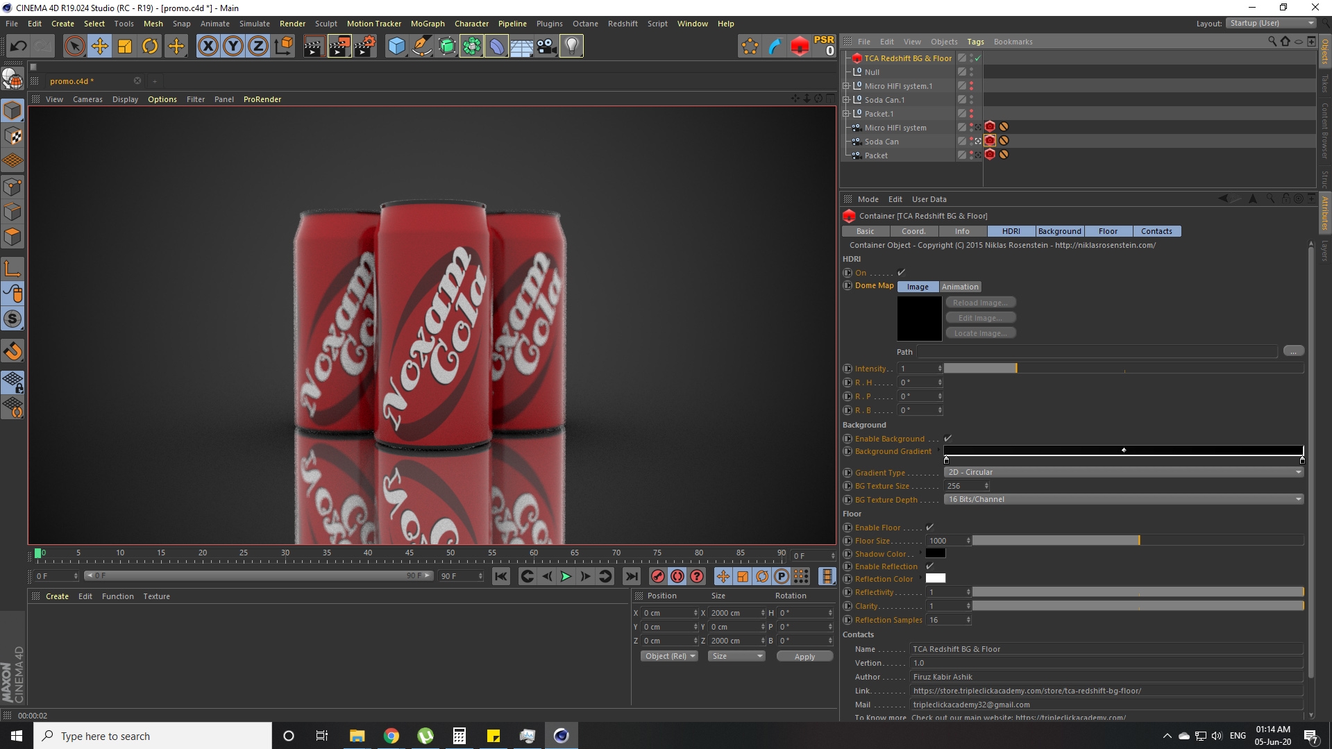 redshift for cinema 4d r19 free download