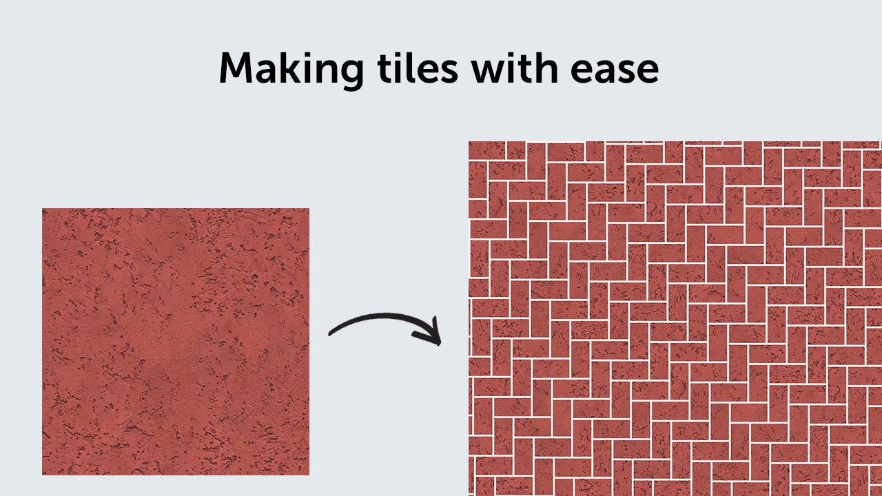 Making tiles with ease