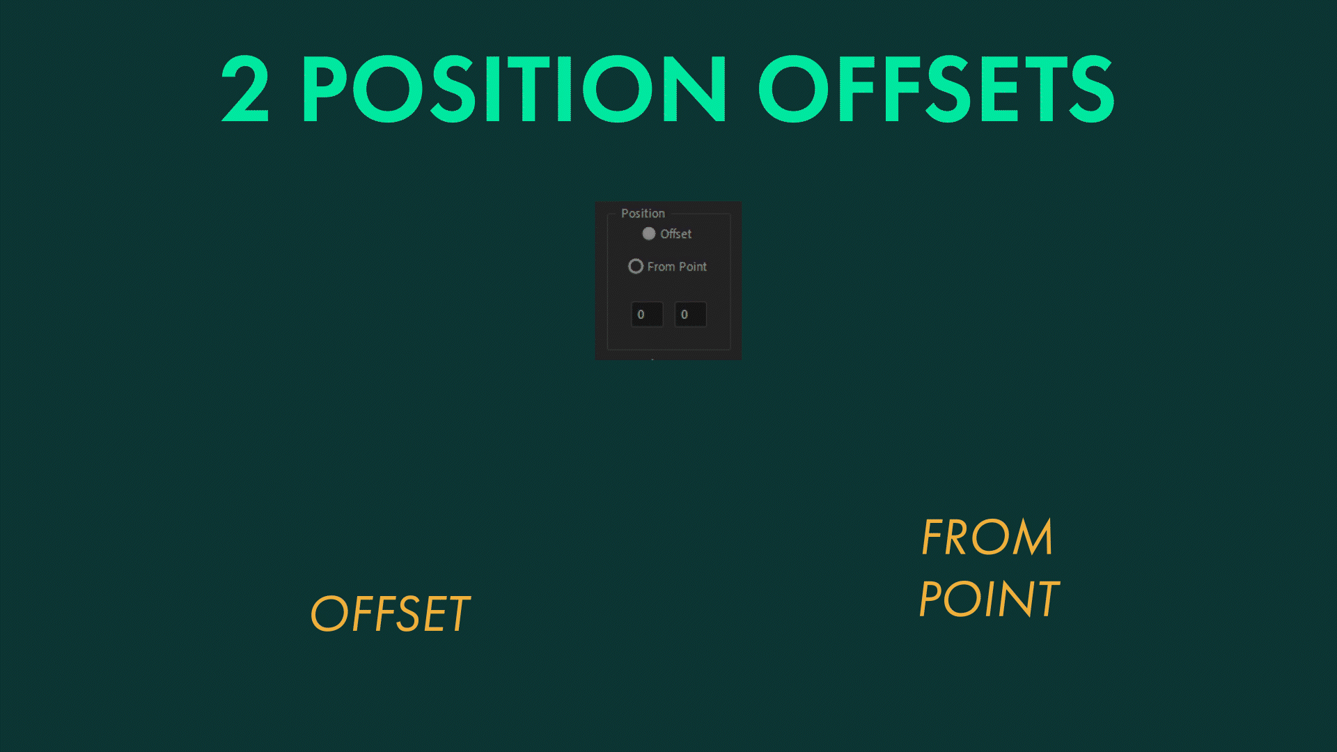 2 Position Offsets